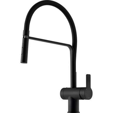 Mora LYNX 344091.12 Køkkenbatteri opvaskemaskineventil, fleksibel slange, mat sort