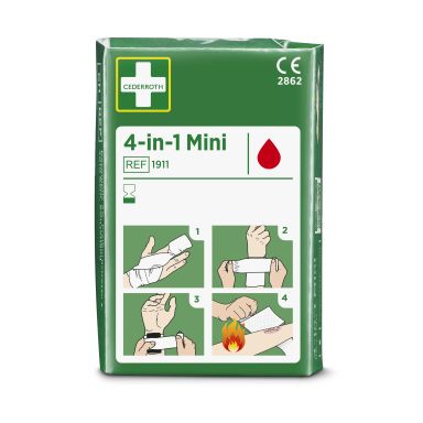 Cederroth 1911 4-i-1 Mini Blodstoppere