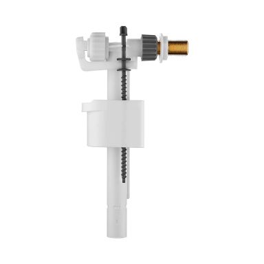 Divello Multi 1/2+3/8&quot Side Flottörventil sidokopplad, 1/2&quot (G15) + 3/8&quot (G10)