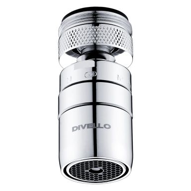 Divello Profi M22+24 Strålsamlare med kulled, M22x1.0 + M24x1.0 mm