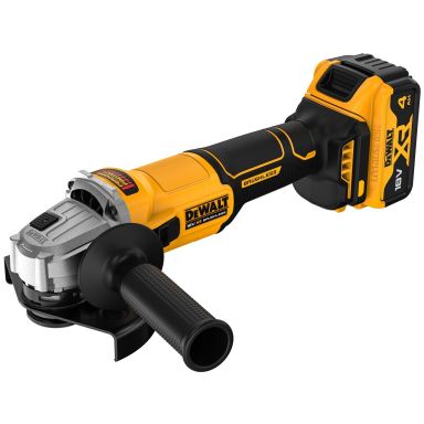 Dewalt DCG407M2T-QW Akkukulmahiomakone akkujen ja laturin kanssa