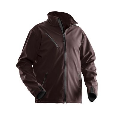 Jobman 1201 Softshelljacka brun