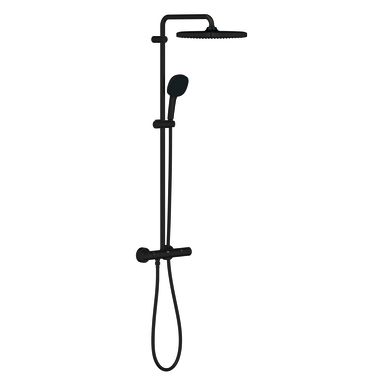 Grohe Vitalio Comfort 250 268312431 Sadesuihkusetti musta, DR-messinkiseos