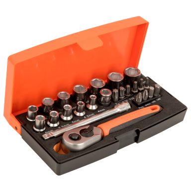 Bahco SL25 Topnøglesæt 1/4"