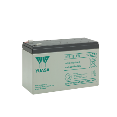 Yuasa RE7-12LFR Batteri 12V, 7 Ah