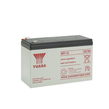Yuasa NP7-12 Batteri 12V, 7,0 Ah