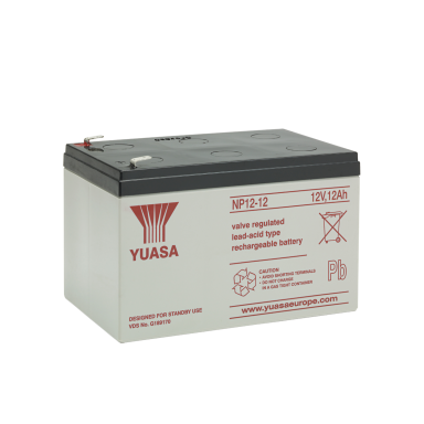 Yuasa NP12-12 Batteri 12V, 12 Ah