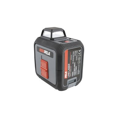 PELA 544412 Linjalaser vihreä, kiinnikkeellä