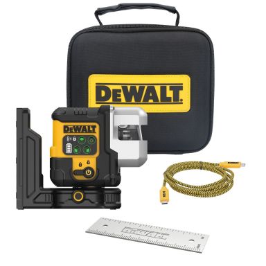 Dewalt DCLE14301GB-XJ Ristilinjalaser vihreällä laserilla