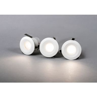 Hide-a-Lite Core Smart Outdoor Downlight hvit, 3000 K, 3-pakk
