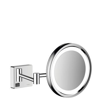 Hansgrohe AddStoris Rakspegel med LED-ljus, 217 mm