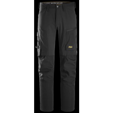 Snickers Workwear 6318-0404 AllroundWork Arbetsbyxa svart, stretch