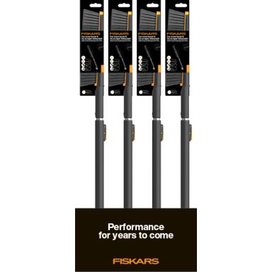 Fiskars 1082187 Snøbørste med isskrape