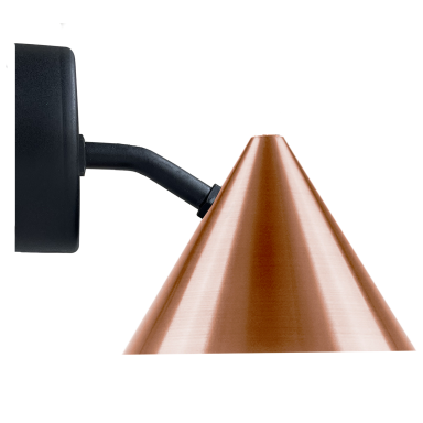 Westal Tratt Micro Väggarmatur GU10, utan ljuskälla