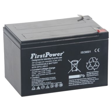 First Power FP12140 Batteri 12V, 14 Ah