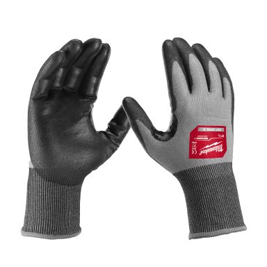 Milwaukee 4932480516 Viiltosuojakäsineet harmaa/musta, 12 kpl