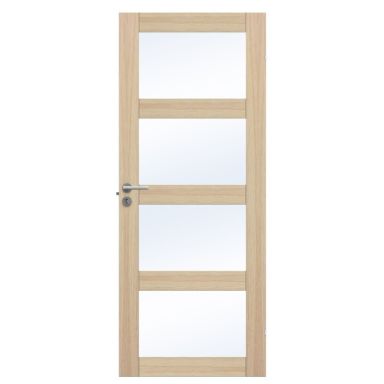 Swedoor Unique GW 04L Innerdörr vitpigmenterad ek