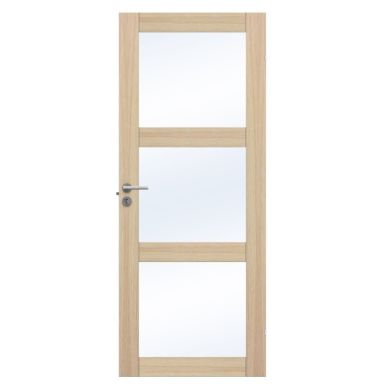 Swedoor Unique GW 03L Innerdörr vitpigmenterad ek