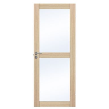Swedoor Unique GW 02L Innerdörr vitpigmenterad ek