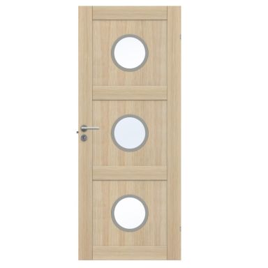 Swedoor Unique GWA 03L 330 Innerdörr vitpigmenterad ek