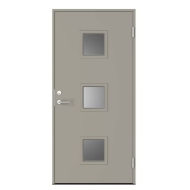 Swedoor C7030 Ytterdörr ljusgrå (S 3502-Y)