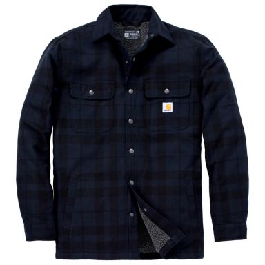 Carhartt 107017I26-XL Flanellipaita sherpafleece-vuorella