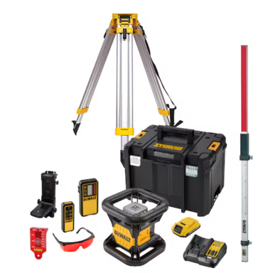 Dewalt DCK374D1RND Pyörivä laser punainen, 18 V