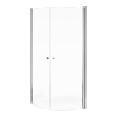 Gustavsberg Round GB51RNDR9090CR Dusjhjørne klartglass/krom