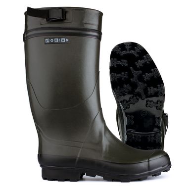 Nokian Finnwald Gummistøvel grønn, romslig skaft