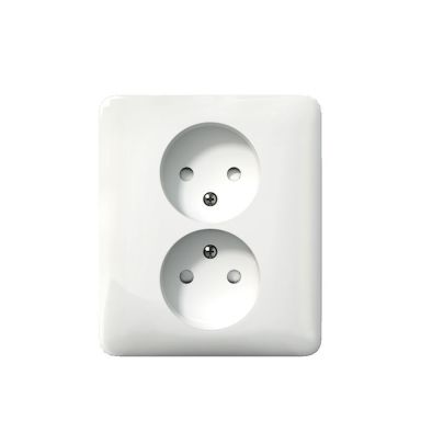 Schneider Electric Exxact WDE008284 Pistorasia uppoasennus, maadoittamaton, 2-osainen