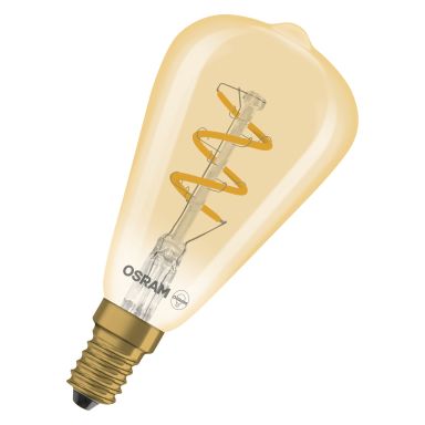 Osram SPIRAL EDISON DIM GULD LED-lampe E14