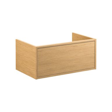 Gustavsberg Ducentic GB71DCVU80AR00 Kommodskåp ljus ekfaner, 80 cm, 1 låda