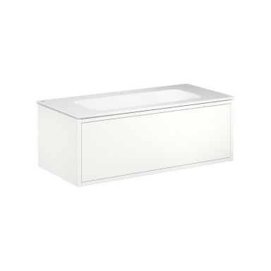 Gustavsberg Ducentic GB71DCVU10DHWB1200 Kommodepakke 100 cm, hvid/hvid, 2 blandingsbatterihuller