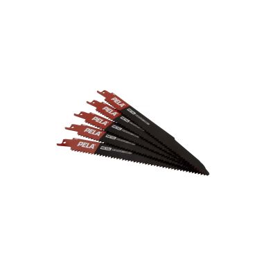 PELA 488381 Puukkosahanterä 225 mm, 6 TPI, 5 kpl