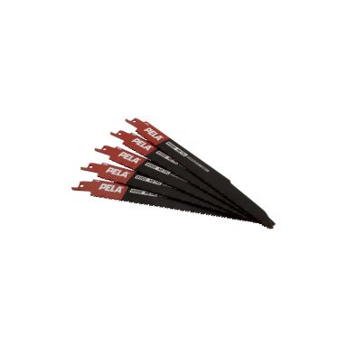 PELA 488385 Tigersavklinge 225 mm, 18 TPI, 5-pakke