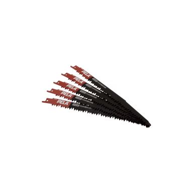 PELA 488392 Puukkosahanterä 240 mm, 5 TPI, 5 kpl