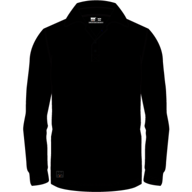 Helly Hansen Workwear Tech 79250-992 Trøje med krave, sort