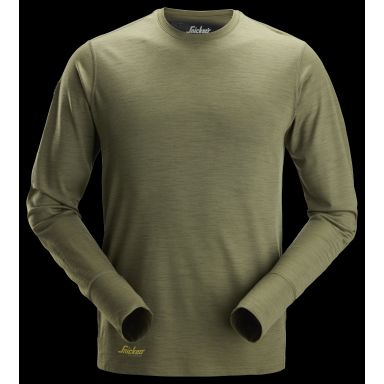 Snickers Workwear 2451-3100 Undertröja khakigrön