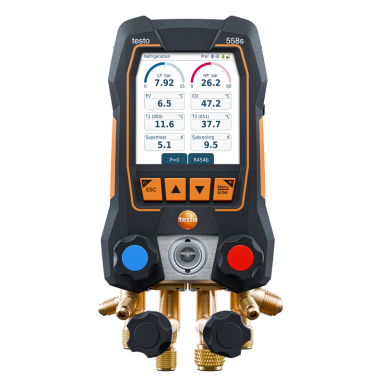 Testo 558s Manometersæt digital, 4-vejs