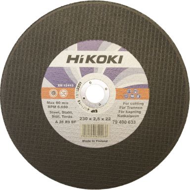 HiKOKI 0 Kappeskive stål, 180x2,5 mm