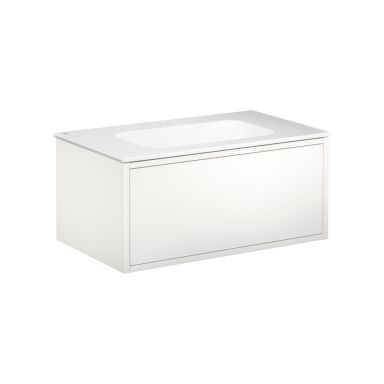 Gustavsberg Ducentic GB71DCVU80DHWB1100 Kommodpaket 80 cm, vit/vit, 1 blandarhål