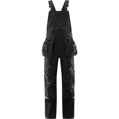 Fristads 1830 GSTT Avohaalari musta, stretch