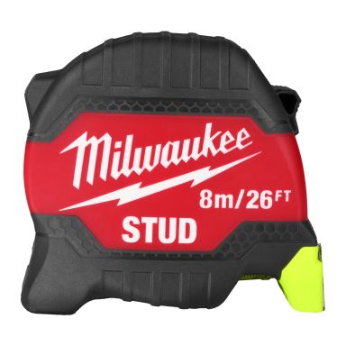 Milwaukee STUD (Gen III) 8 m / 26 ft × 33 mm Måttband