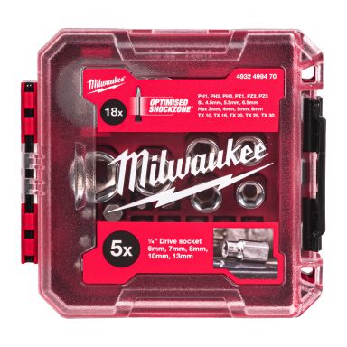 Milwaukee 4932499470 Bitssæt 25-pak