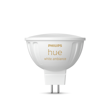 Philips Hue Huewca 929003575201 LED-lamppu 1 kpl, 400 lm, lämpimästä viileään valkoiseen, GU 5.3 (MR16)