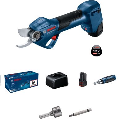 Bosch GGP 12V-25 Sekatör med batteri och laddare