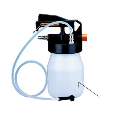 Bahco BBR35001 Beholder til bremsevæskeluftningsapparat, reservedel