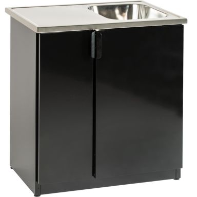 Nimo TB 800 T Tvättbänk svart, höger