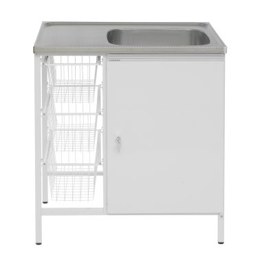 Contura 8032429 Vaskebenk med hull for mikser, ikke sant