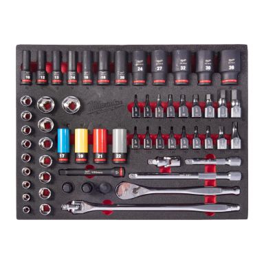 Milwaukee 4932500757 Krafthylssats 60 delar